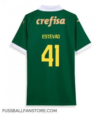 Palmeiras Estevao Willian #41 Replik Heimtrikot 2024-25 Kurzarm